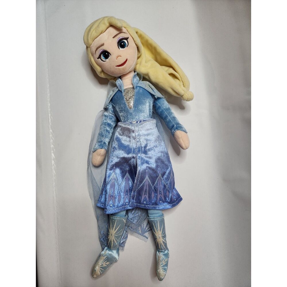 Ty Sparkle Elsa Plush Doll Disney Frozen